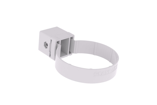 Хомут трубы Kliker Premium белый инд.упак.RAL 9003