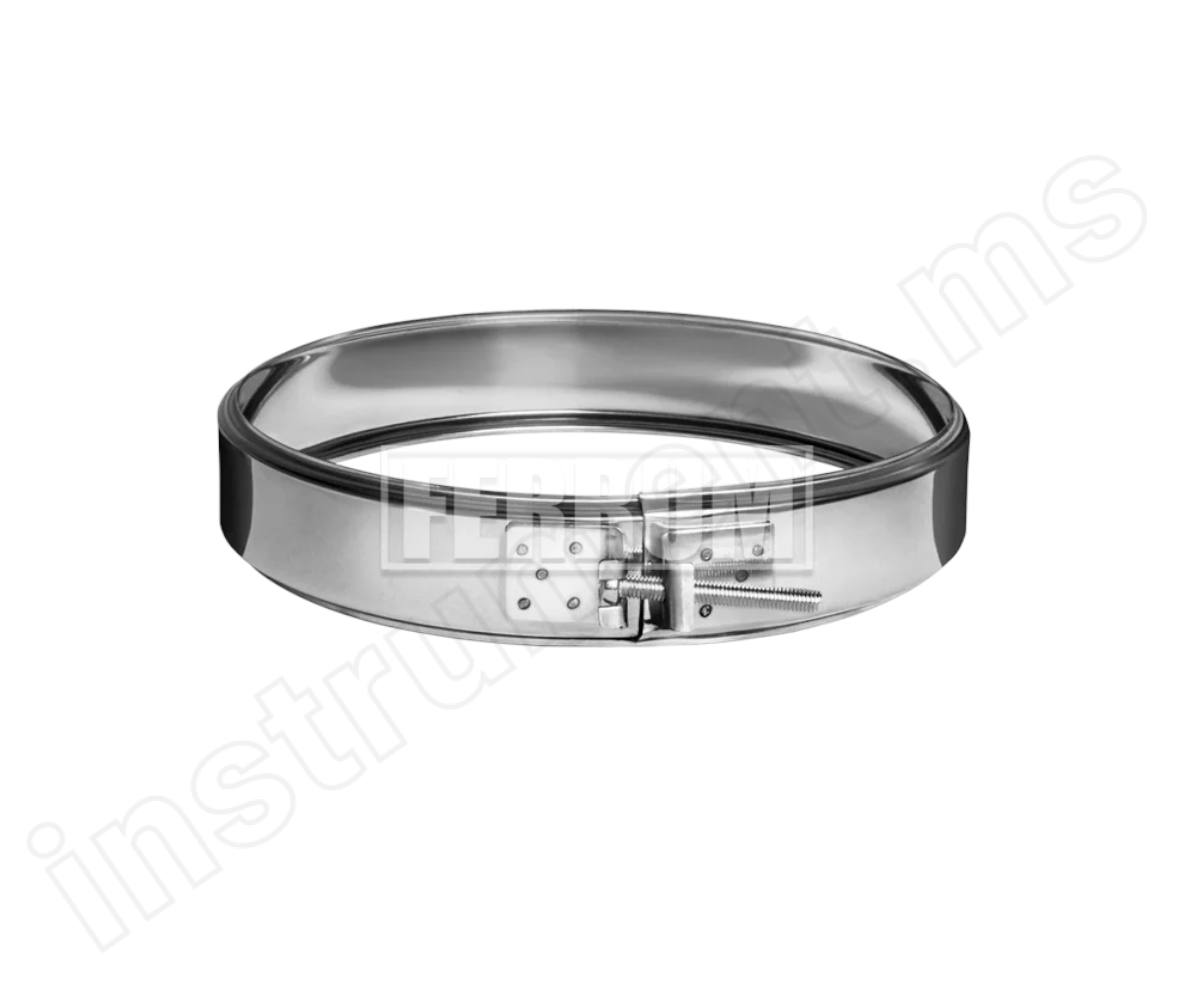 Хомут обжимной (430/0,5 мм) Ф197-200  FERRUM