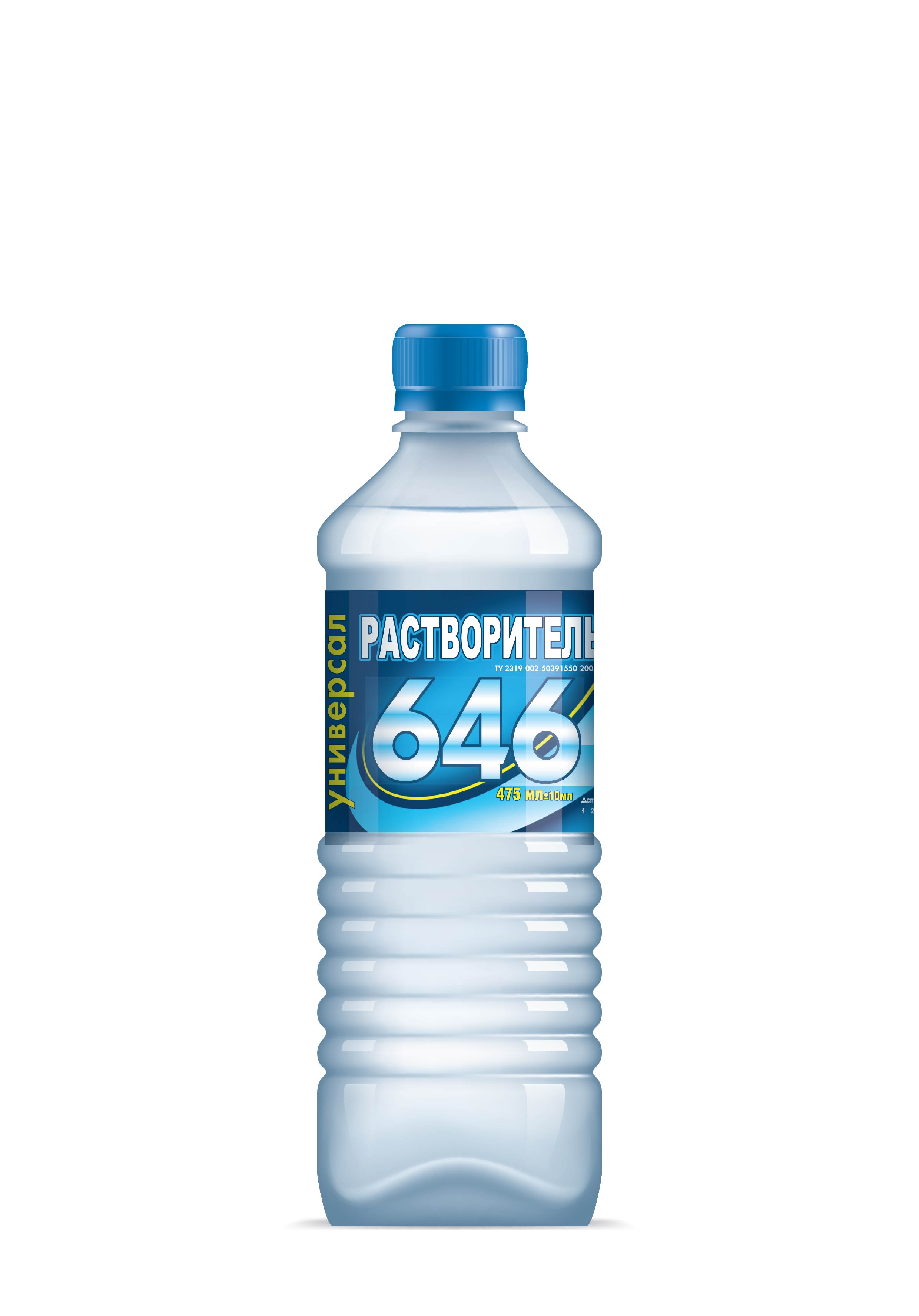 Растворитель 646 Универсал 0,475 л пэт бут. упак 24 шт Синтез