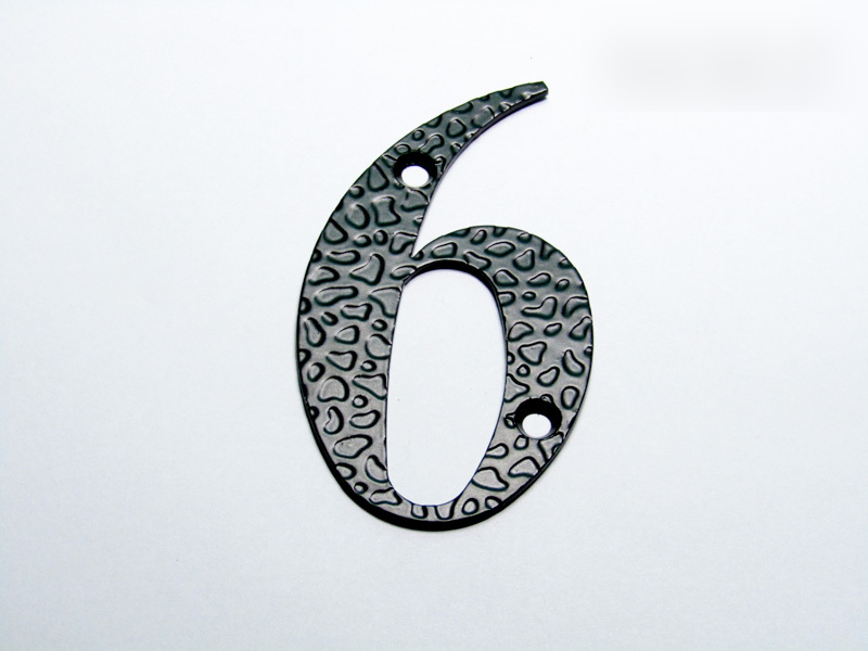 Цифра НОЭЗ 6-110-S черный