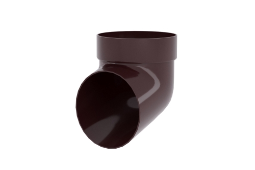 Колено сливное шоколадное RAL 8017 Grand Line