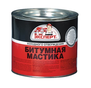 Мастика битумная холодного отверждения 1,8 кг Эксперт
