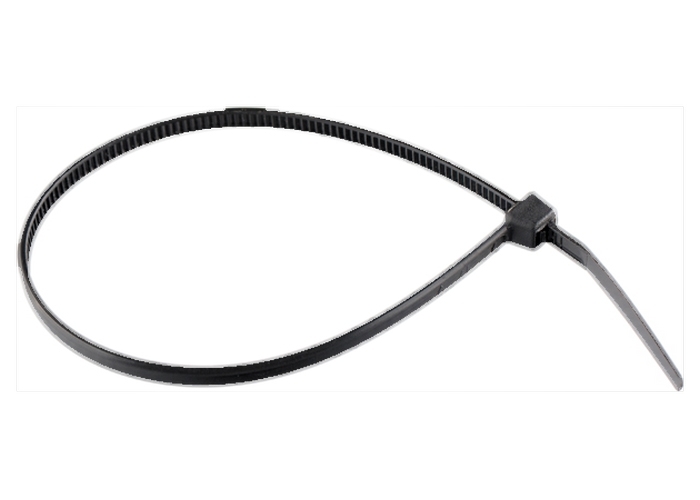 Хомуты 300 х 3,6 мм пластиковые черные 100 шт СИБРТЕХ. 45560