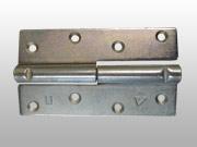 Петля накладн. ПН1-130 Л, цинк радужн. (левая)