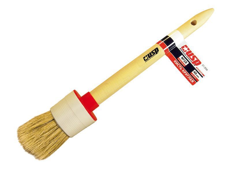 Кисть круглая 60мм, с бандажом Стандарт  №18  01310