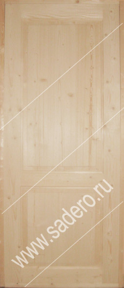 Дверь филенчатая Классика глухая САДЕРО (ДГ21-8) 700*2000 мм + коробка/без НДС