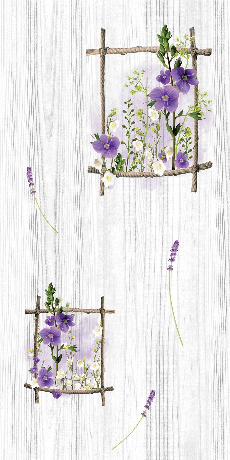 Панель ПВХ Флёр № 285  250*8*2700 мм (10 шт.упак)