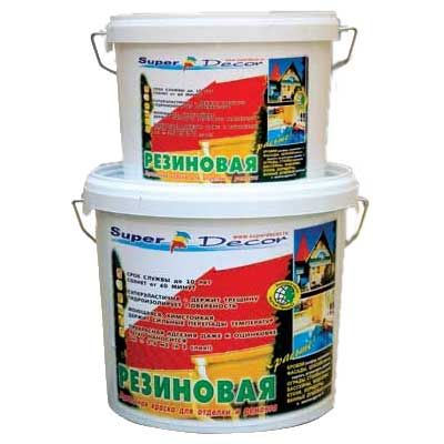 Краска резиновая №18 кирпич 1кг