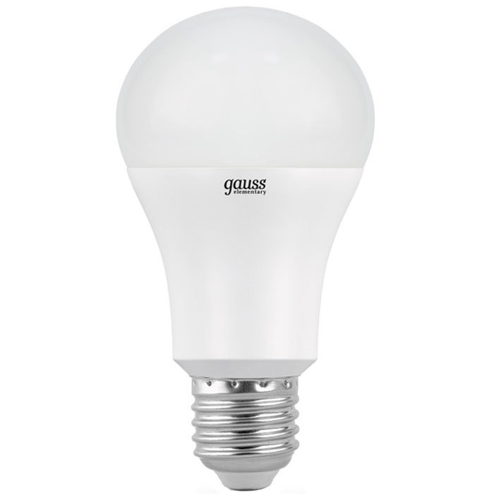 Лампа Gauss LED Elementary А60 7W E27 4100K