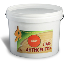 Лак - антисептик лиственница 2,5 л Ярославский антисептик