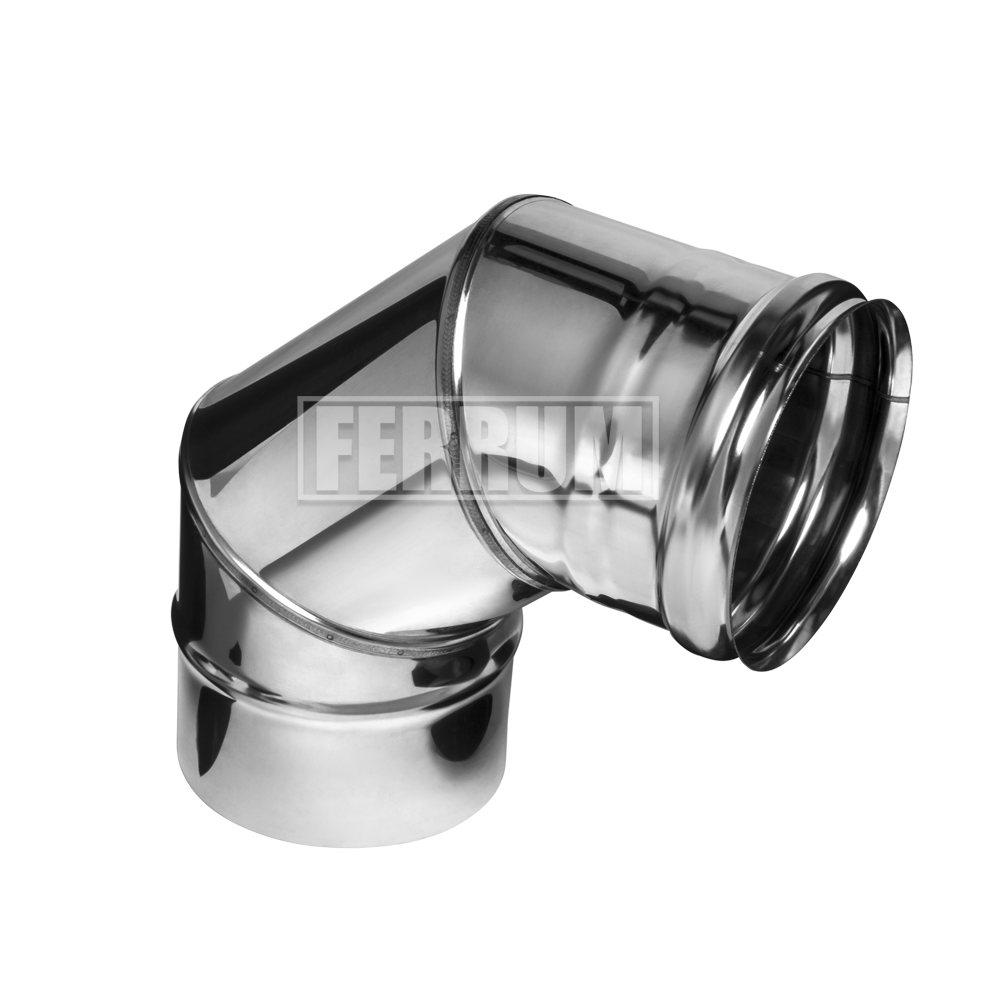 Колено угол 90° (430/0,8 мм) Ф115 FERRUM