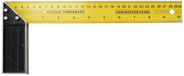Угольник столярный металлический 300 мм EKOTOOLS 6053130