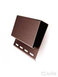 J-профиль широкий могано 3,05 м FineBer (16 шт.уп)