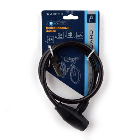 Замок велосипедный Apecs PD-81-65см