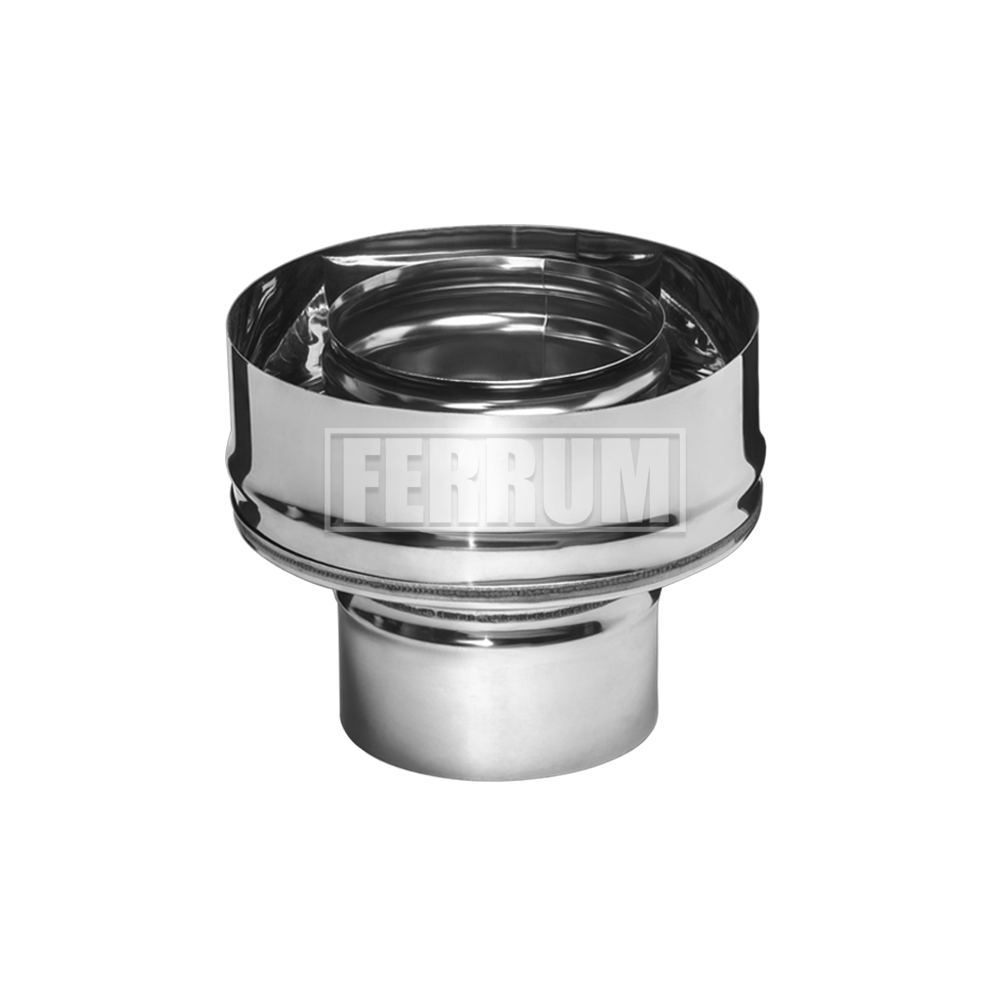 Старт-сэндвич (430/0,8мм + нерж.) Ф115х200 FERRUM