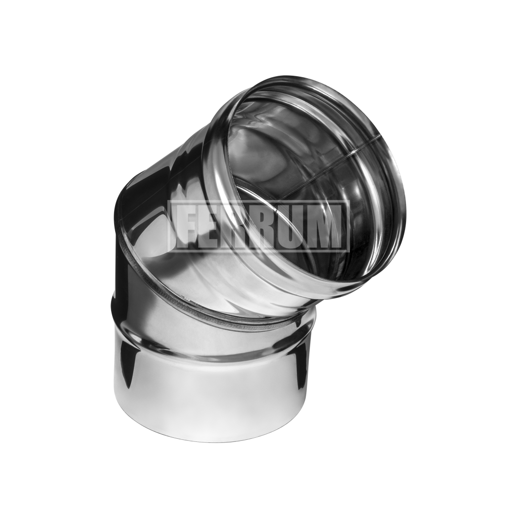 Колено угол 135° (430/0,5 мм) Ф120 FERRUM