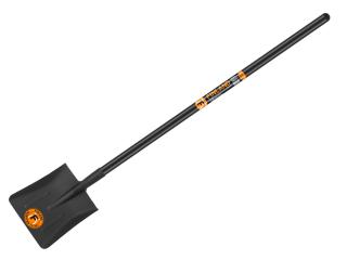 Лопата совковая FINLAND с ребрами жесткости удлин чер. 1509-Ч