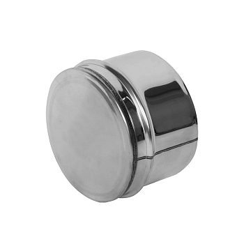 Заглушка внешняя д/трубы (430/0,5 мм) Ф115 (нижняя) FERRUM