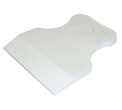 Шпатель резиновый 150мм белый 