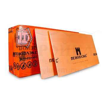 Утеплитель Пеноплэкс Комфорт 1185х585х40 мм / 1 лист-0,69 м2; 1уп-10шт