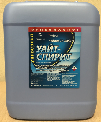 Уайт-спирит Универсал 10л ПЭТ Синтез