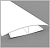 Угол Белый соединительный Н-профиль 3 м