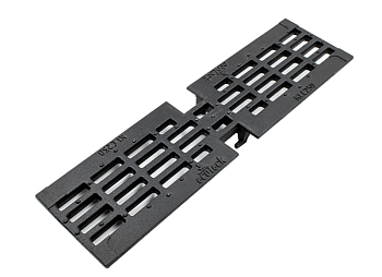 Решётка водоприемная STANDART 100 чугунная щелевая (500*136*38 мм) РАСПРОДАЖА