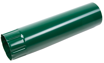 Труба круглая ф100 2000 мм ПЭ (Ral 6005 зеленый) ЭКО