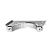 Стеновой хомут (AISI 430) Ф200 FERRUM