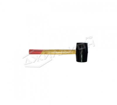 Киянка резиновая  900 г деревянная ручка.2542900