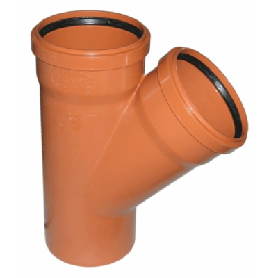 Тройник 110х110х45 (наружняя канализация)