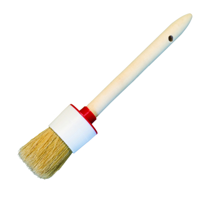 Кисть круглая 40мм, с бандажом №10 KRAFOR 001-0040