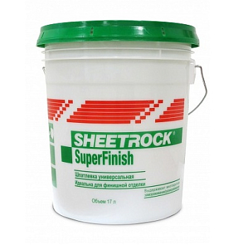 Шпатлевка ШИТРОК Danogips Superfinish 28 кг/17 л ведро