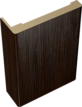 Дверной наличник экошпон телескопический Венге 70х25х2200 VELLDORIS