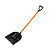 Лопата для уборки снега Cycle Standart Купец, с металлическим черенком, 410 x 460 мм 32237