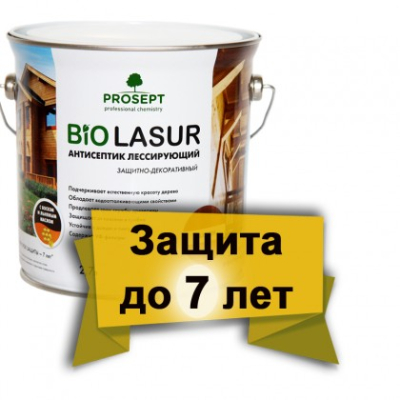 Антисептик лессирующий защитно-декоративный Палисандр 2,7 л PROSEPT BIO LAZUR