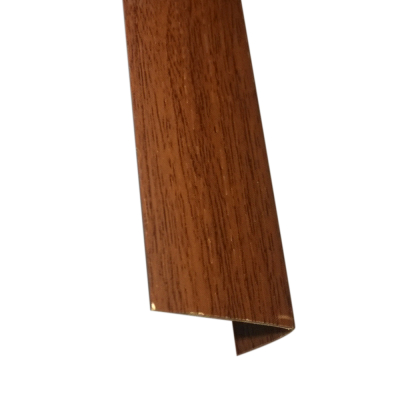 Угол ПВХ ольха 30*30 мм текстурированный L=2,7 м