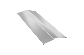 Планка конька плоского оцинкованный 150х150х2000 мм