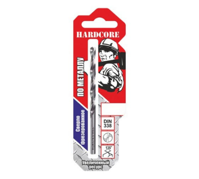 Сверло по металлу 10.0x133 мм, фрезерованное, 