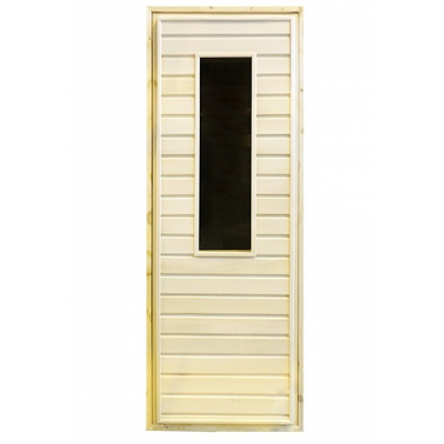 Дверь банная стекло Прямоугольн. липа 1900*700 (с коробкой)