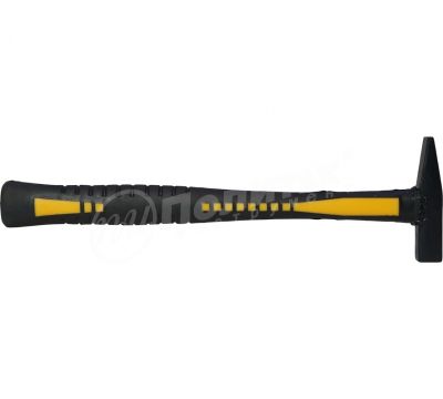 Молоток ст.-сл., полн.обрезин. рук.,70% фиб.1500 г.2540415