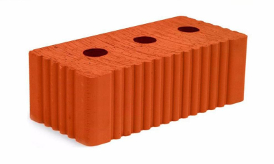 Кирпич керам. рядовой полнотелый утолщенный с тех.отверстиями М-150 г. Мстера (250х120х88 мм) 288 шт