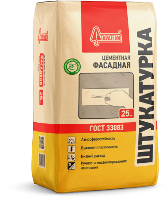 Штукатурка фасадная 25кг Старатели
