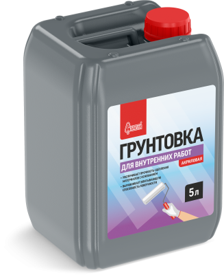 Грунтовка для внутренних работ 5 л Старатели