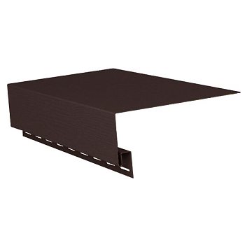 Планка околооконная коричневая 0,165х3,05м Гранд Лайн (12 шт.уп)