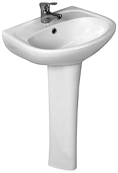 Раковина тюльпан 60 см АНИМО-60, с отв., Сантек 1WH110508+1WH110587