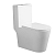 Унитаз-моноблок безободковый WAVE KORAL Tornado(1.0) гор,ниж,2-кн.арм,сид.дюро,м/л,быстр,БЕЛЫЙ глян
