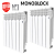 Радиатор биметаллический ROYAL THERMO MONOBLOCK B 500*80  ( 6 секций)