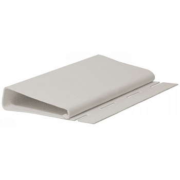 J-профиль широкий белый (наличник) 3,05м Гранд Лайн (20 шт.уп)