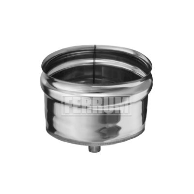 Конденсатоотвод для трубы (430/0,5 мм) Ф150 внеш. FERRUM